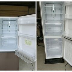 SHARP 2ドア冷蔵庫 SJ-PD27D 2018年製 271L プラズマクラスター