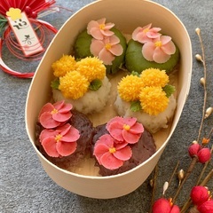【ネオ和菓子体験】あんこのお花「新春 華おはぎ」レッスン - 料理