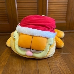 【お話し中】ガーフィールド　クリスマス　ぬいぐるみ（大）