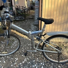 マウンテンバイク折り畳み　ジャンク品