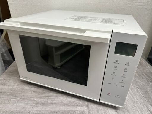 Panasonic パナソニック オーブンレンジ NE-FS301-W 2022年製 フラットテーブル