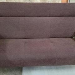 ★美品❗【カリモク】2022年購入　WW41モデル　3人掛けソファー　木製肘掛け　ファブリック　19万円位💳自社配送時🌟代引き可💳※現金、クレジット、スマホ決済対応※