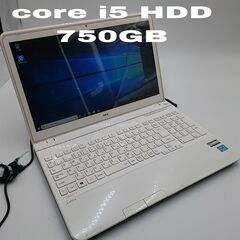 NEC LS550/L core i5 HDD 750GB　ホワ...