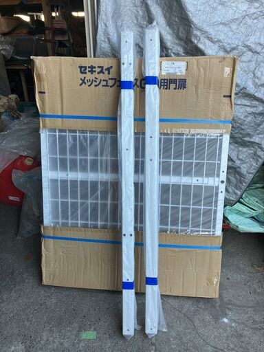 メッシュフェンスG10 門扉 片開き H1200（新品）セット