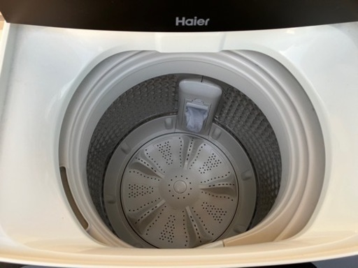 【引取/美品】2021年製 Haier ハイアール 洗濯機 5.5kgJW-C55D 取扱説明書付き