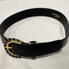 LANCEL ベルト 黒