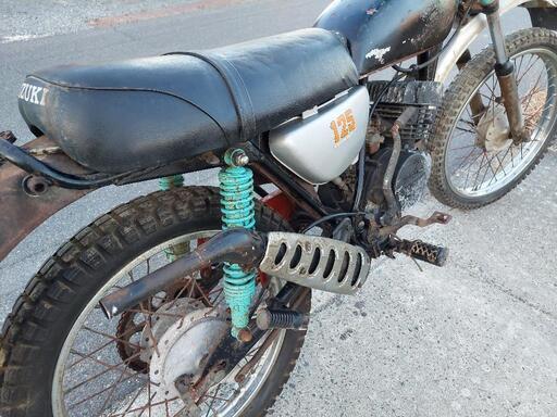 旧車 ハスラー125 3型 部品取り レストアベース