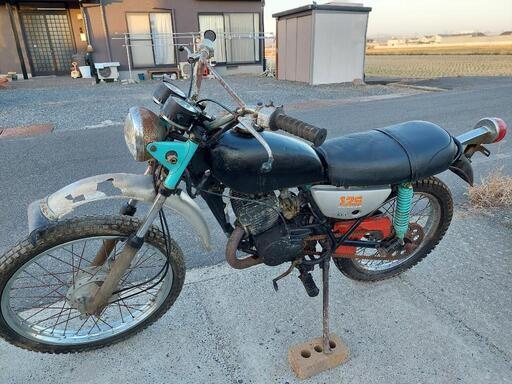 旧車 ハスラー125  ３型　部品取り　レストアベース 旧車 ハスラー125 3型 部品取り レストアベース