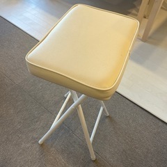 【ネット決済】白　折りたたみ椅子　