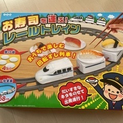 お寿司を運ぶレールトレイン