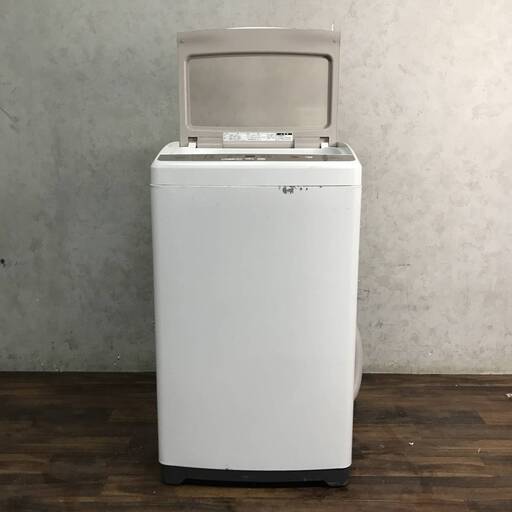 WY9/60 AQUA アクア 全自動洗濯機 AQW-GS70F 2018年製 7.0kg クリアガラス 風乾燥 ※動作確認済み ★直接引き取り歓迎