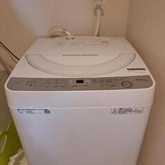 2018年製SHARP洗濯機6kg