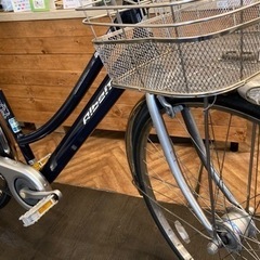 年末セール！防犯登録料　無料！【ブリヂストン　アルベルト！一発2錠の鍵・後輪タイヤ・後輪チューブ新品！】内装3段　27インチ自転車　ネイビーブラック