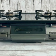 お引取り限定 美品 20年製 リンナイ LPガス用コンロ ガステーブル