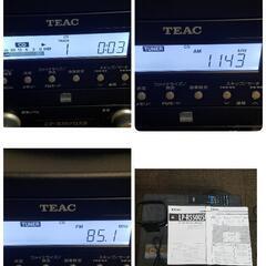 【美品】2019年製品 TEAC LP-R550USB ターンテーブル カセットプレーヤー付 CDレコーダー  リモコン 取扱説明書付 