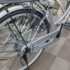 ☆新品未使用!!/26インチ/自転車/カギ付き/オートライト/21テクノロジー/☆