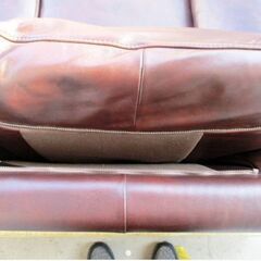 VIOLINO　3人掛ソファ　カウチソファ 合皮　茶色　ブラウン インテリア　おしゃれ　ヴァイオリーノソファ専門メーカー