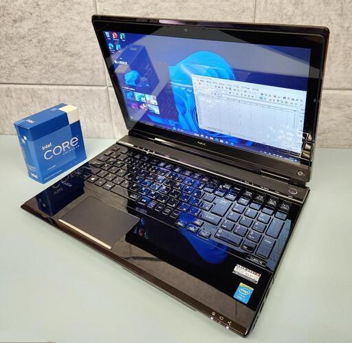 高スペックノートPC NEC/高性能i7/16GB/SSD/1TB/Office