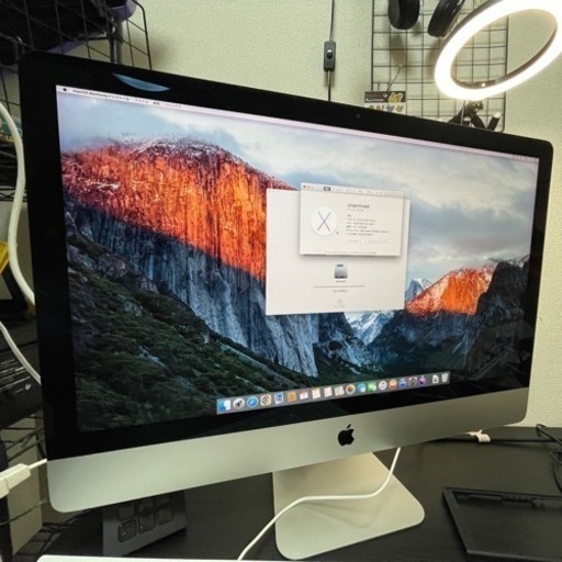 imac 27インチ 2015 core5 32GB 1TB 外箱付き