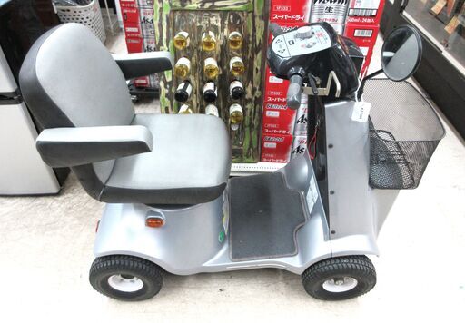 MITSUBISHI / 三菱 シニアカーポルカート ハンドル型電動車いす SPC-4300N カギ付【ユーズドユーズ名古屋天白店】JO0086