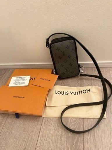 美品ルイヴィトン　ダブルフォンポーチ