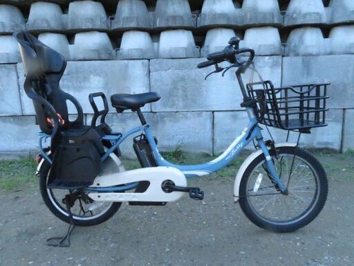 電動アシスト自転車　ヤマハ　PAS　BABBY　20インチ　チャイルドシート　リチウム:12.3Ah　充電器欠品