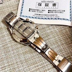 未使用保管美品/元箱:保証書付属/稼働]SEIKO セイコー セレクション 