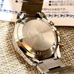 未使用保管美品/元箱:保証書付属/稼働]SEIKO セイコー セレクション 