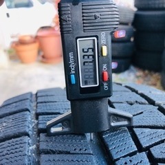 冬タイヤ 205/55R16 PCD114アルミ付きブリザック 4本組