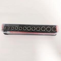 Snap-onスナップオン3/8 FDX（フランクドライブエキストラ）セミディープソケットセット 12ピース★212YFSMSY