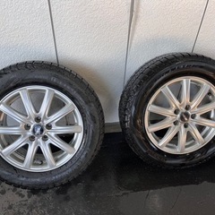 30プリウス外　４本セット　195/65R15 7分山　ピレリ　スタッドレス　アルミホイール付き　