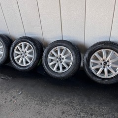 30プリウス外　４本セット　195/65R15 7分山　ピレリ　スタッドレス　アルミホイール付き　