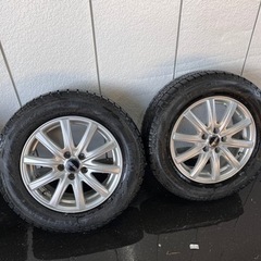 30プリウス外　４本セット　195/65R15 7分山　ピレリ　スタッドレス　アルミホイール付き　