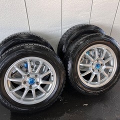 205/60R16 ダンロップ スタッドレス 114.3 アルミホイール ノア