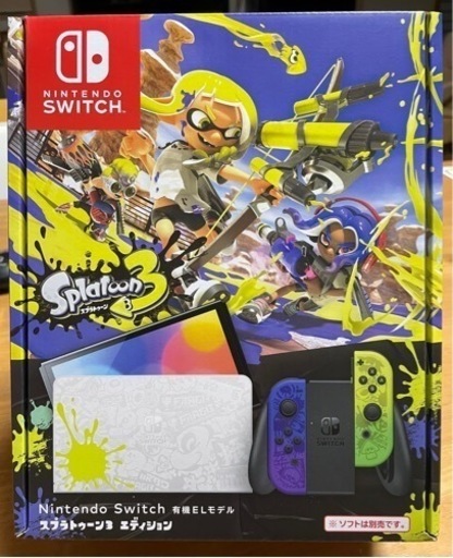 取引中　【新品未開封】Nintendo Switch 有機ELモデル ★スプラトゥーン3エディション★