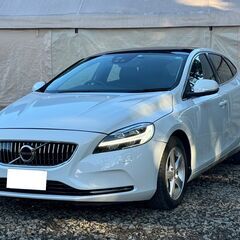 ボルボ　V40　Ｔ３　クラシックエディション　ＨＤＤナビ　黒革　...