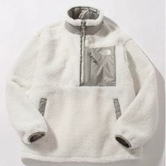 売り切り最終価格！1点限り！　韓国 ノースフェイス XL ナイロン ボア リバーシブル ジャケット 異素材