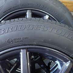 【お取引終了！】★軽乗用車用新品14インチアルミホイール（155/65R14中古タイヤ付き）