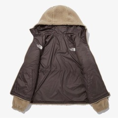 新品未使用　韓国限定　ノースフェイス　フリースジャケット　リバーシブル　フリースフーディー