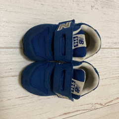 NB  ニューバランス　12.5㌢　青