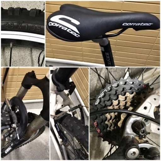 値下げ！corratec コラテック MTB マウンテンバイク 自転車 軽量アルミ  