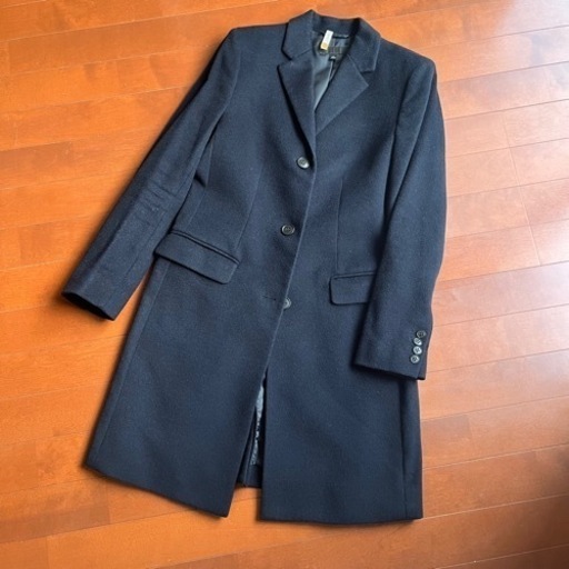 Sサイズ ユニクロ ぎこち ルメール ダッフルコート 濃紺黒