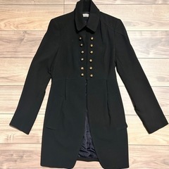 ZARA黒色ロングコート　Sサイズ