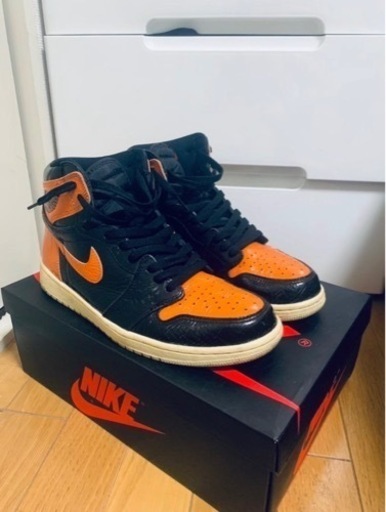 ナイキ ジョーダン1  シャッタードバックボード