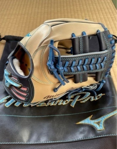 ミズノプロ　ダイバーシティブルー　坂本モデル　軟式オーダー 限定品 坂本勇人 ミズノプロ ダイバーシティブルー 内野手 ミズノ