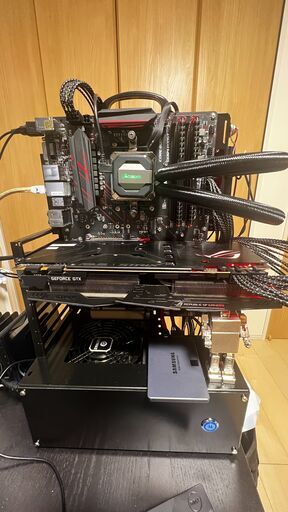 自作 Ryzen7 16GB SSD1TB GTX1080Ti 1200W