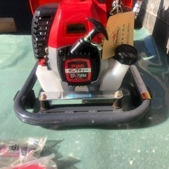 噴霧器　麻場　エンジン式ポンプティー