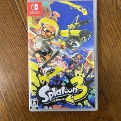 スプラトゥーン3 ●Nintendo switch