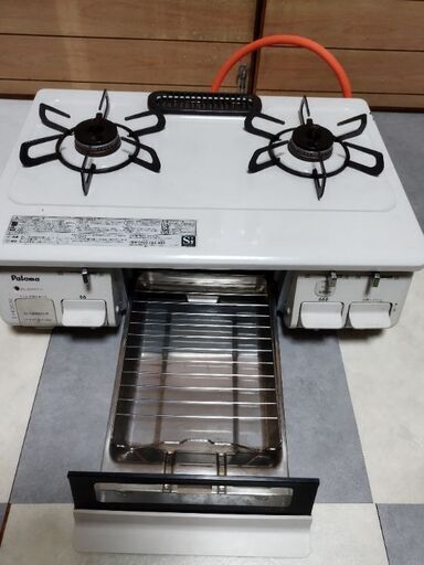 リサイクル美品 パロマ ガスコンロ IC-S807BHA-2L 都市ガス用　N-186 リサイクル美品 パロマ ガスコンロ IC-S807BHA-2L 都市ガス用 N-186