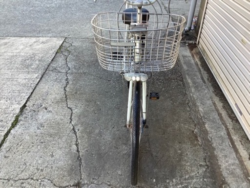 245 ヤマハ新機種電動アシスト自転車pasnatura26インチホワイトアルミボディー 245 ヤマハ新機種電動アシスト自転車pasnatura26インチホワイトアルミ